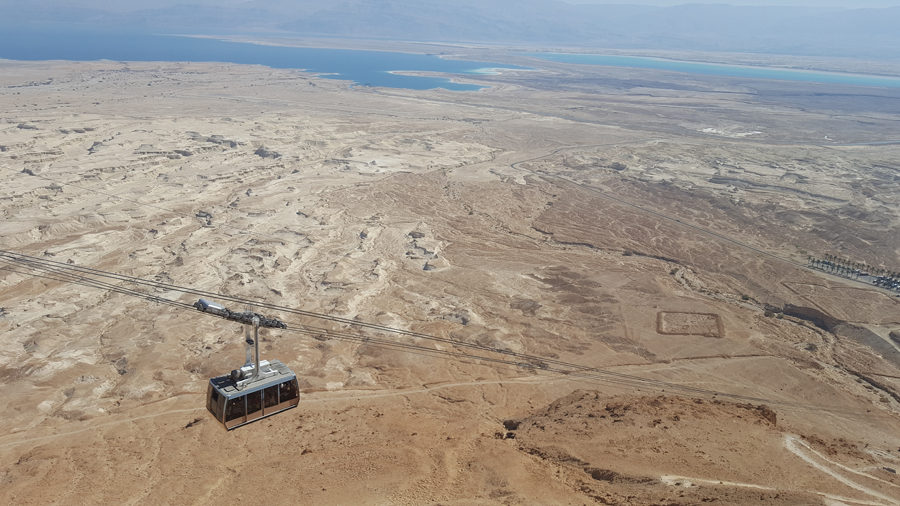 Masada cable car