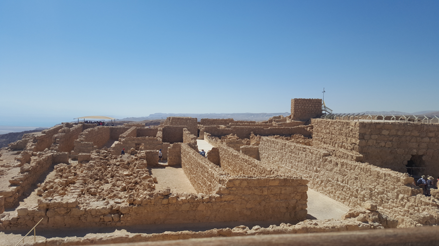 On top of Masada