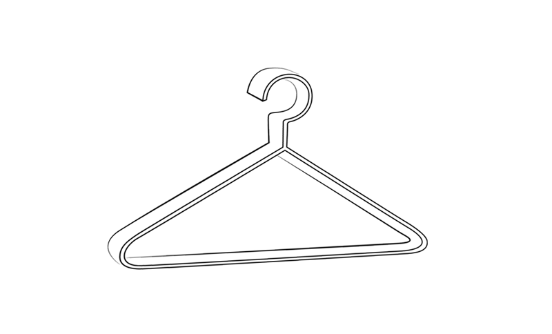 Every Closet Is Crying Out for Thin Hangers ~ Day #13